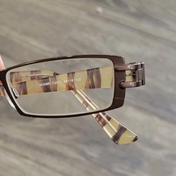 Gotti‎ Switzerland Tony Morgan 2037 Eyeglasses 48-18 Rectangular Brown Clear main image 4